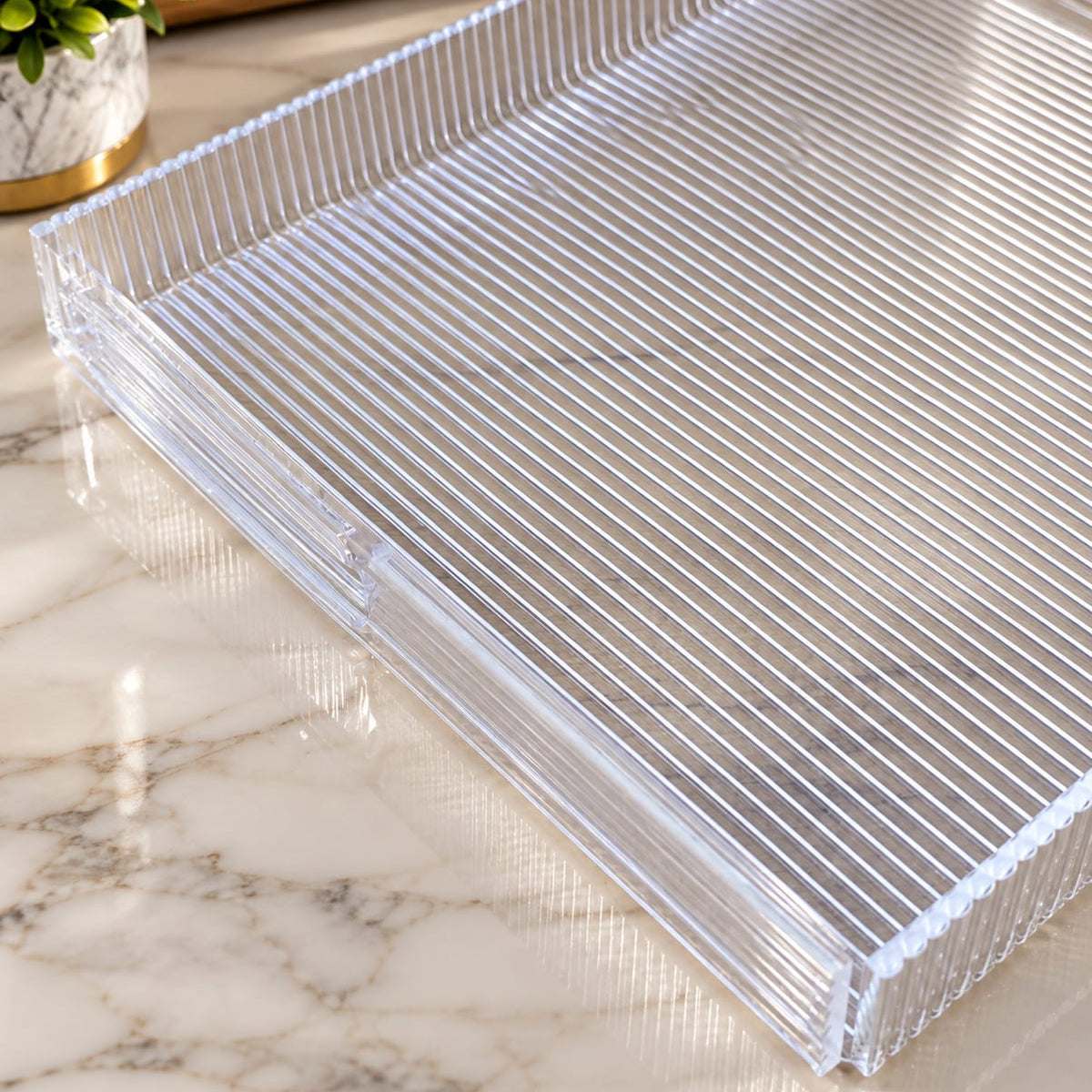 Lines Acrylic Trays Set (3pcs)