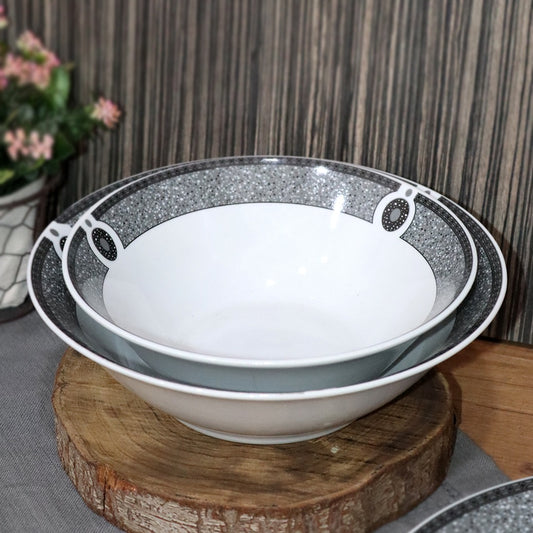 B&W Big Porcelain Bowls