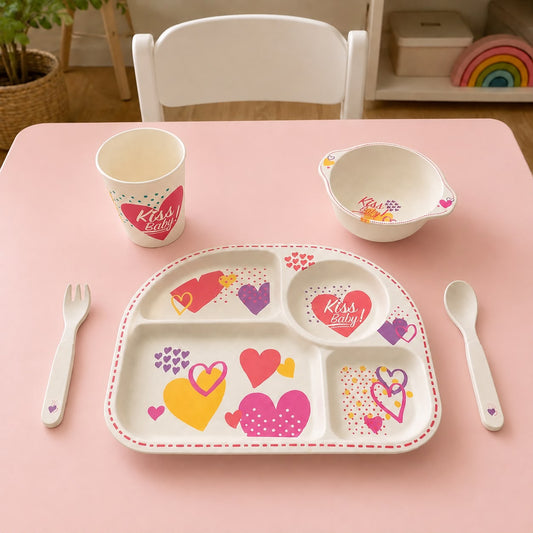 Hearts Bamboo Fiber Set