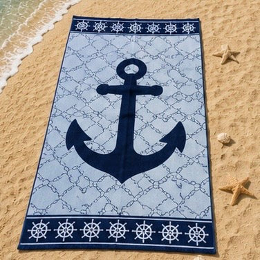 Anchor Cotton Beach Towel (85x160cm)