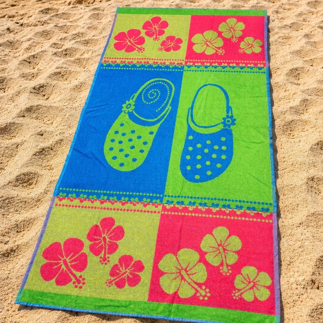 Colorful Cotton Beach Towel (85x160cm)