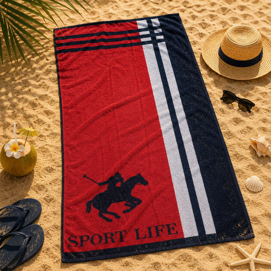 Sport Life Cotton Beach Towel (85x160cm)