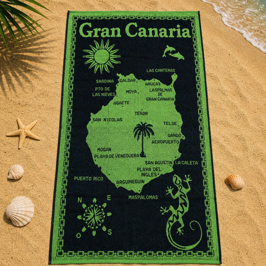 Gran Canaria Cotton Beach Towel (85x160cm)
