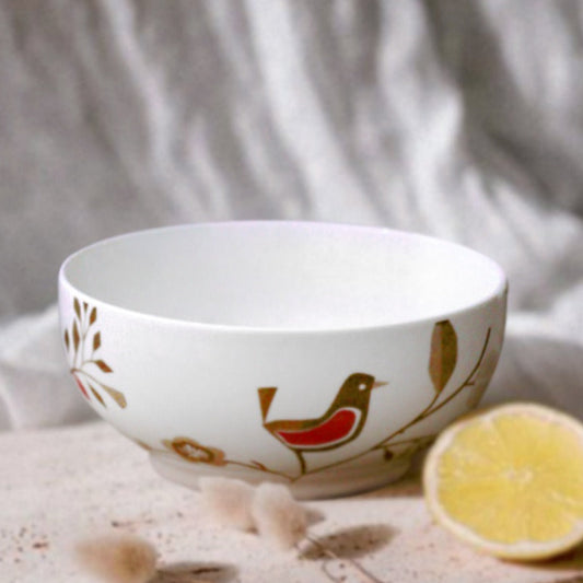 Birdie Porcelain Big Bowl
