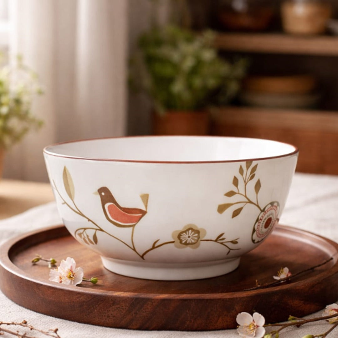 Birdie Porcelain Bowl