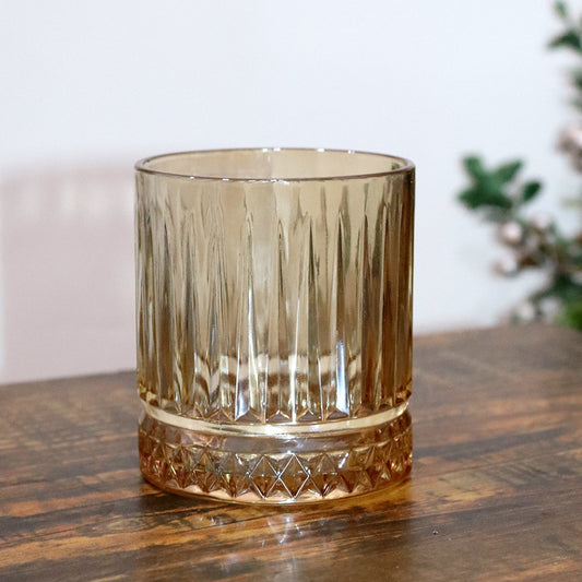 Bohemia Lines Bronze Glass Cups 350ml (6pcs)