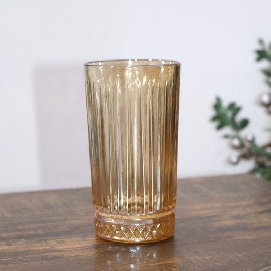Bohemia Lines Bronze Glass Tall Cups 310ml (6pcs)