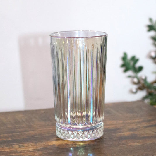 Bohemia Lines Rainbow Glass Tall Cups 310ml (6pcs)