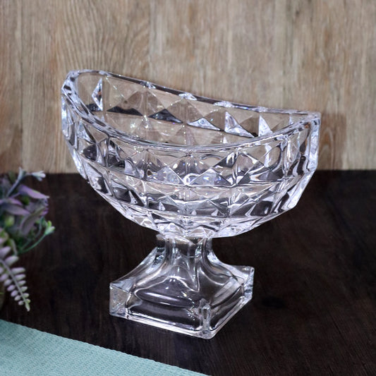 Bohemia Oval Big Glass Bowl
