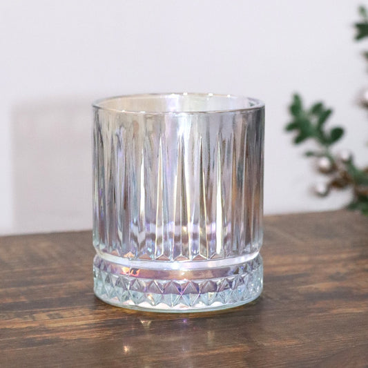 Bohemia Lines Rainbow Glass Cups 350ml (6pcs)