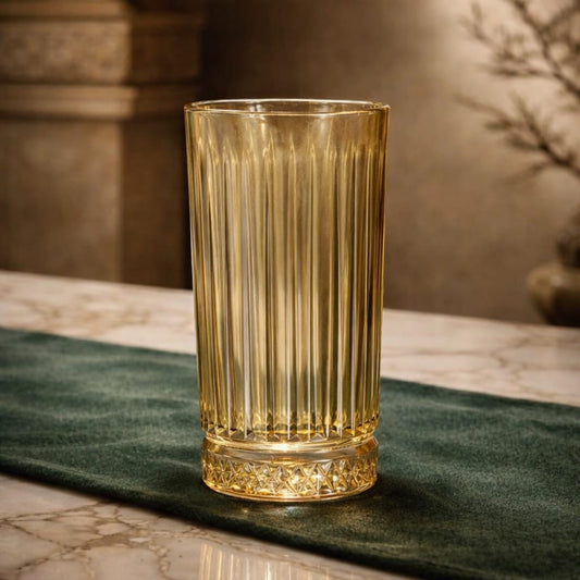 Bohemia Lines Bronze Glass Tall Cups 310ml (6pcs)
