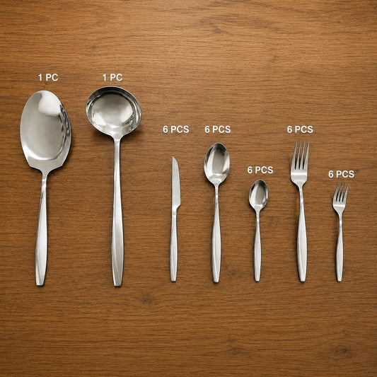 Stainless Steel Cutlery Set (33pcs)