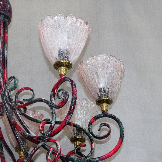 Red & Green Chandelier