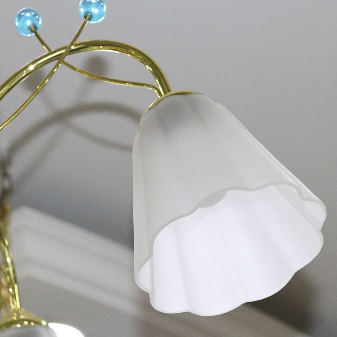 Turquoise Drops Chandelier