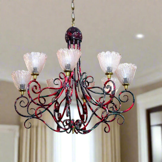 Red & Green Chandelier