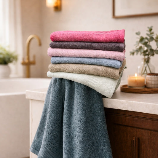 Colorful Lines Cotton Towel (70x125cm)