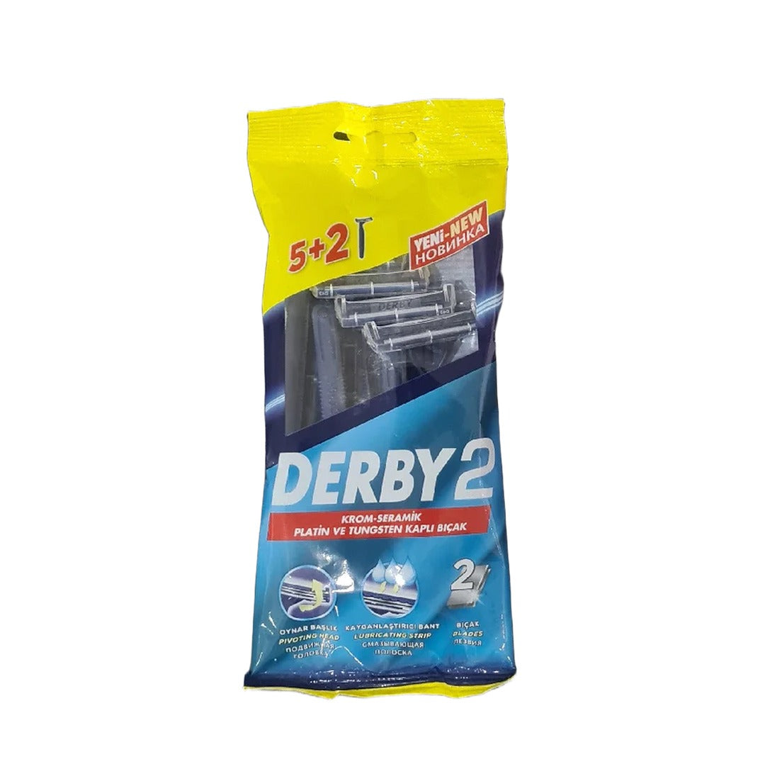 Derby Disposable Shaving Razors (7 Razors)