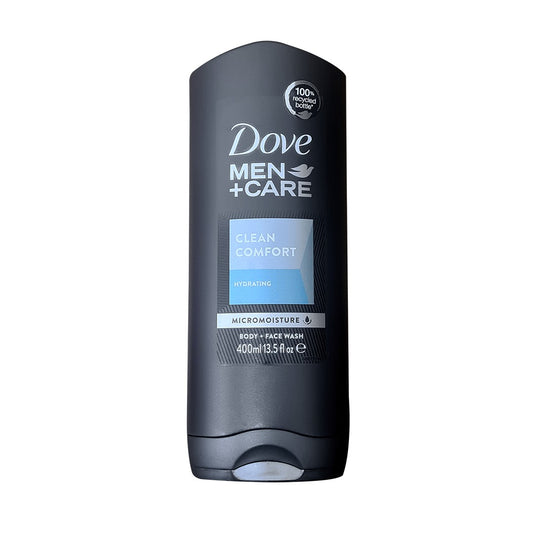 Dove Men Clean Comfort Face & Body Wash 400ml