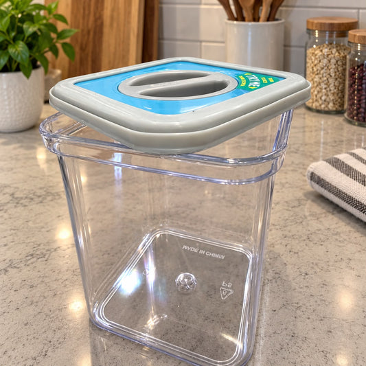 Twist-lock Airtight Blue Plastic Containers