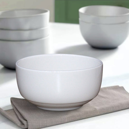 Elegant White Porcelain Bowl