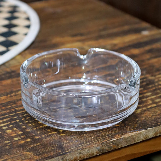 Round Glass Ashtray Set (2pcs)