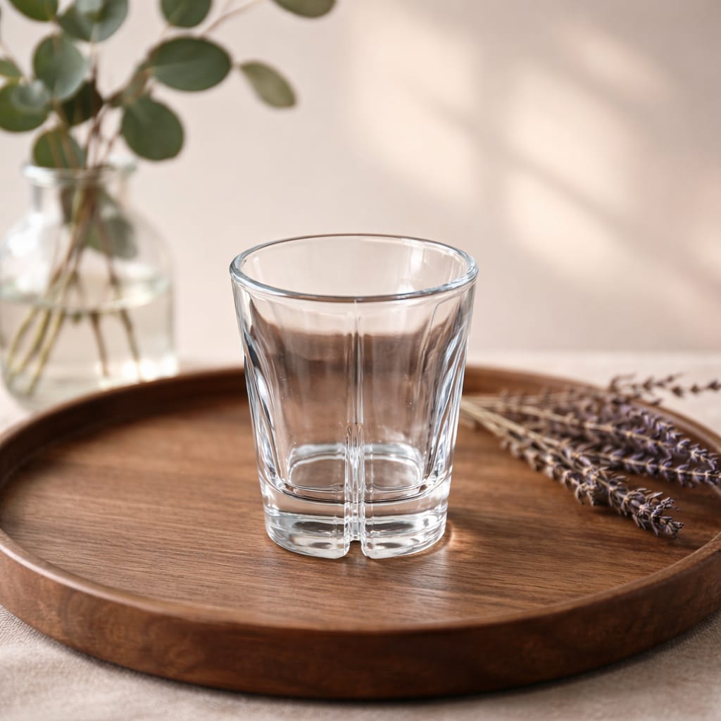 Glass Cups 186ml (6 Cups)