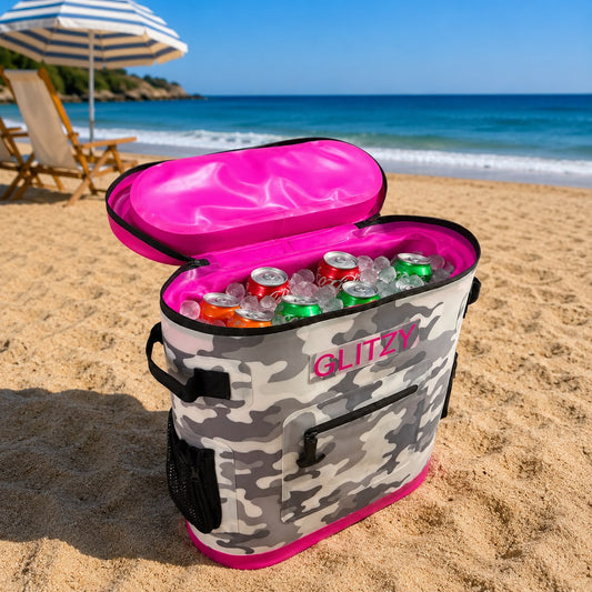 Glitzy Waterproof Cooler Bag/Backpack 30L