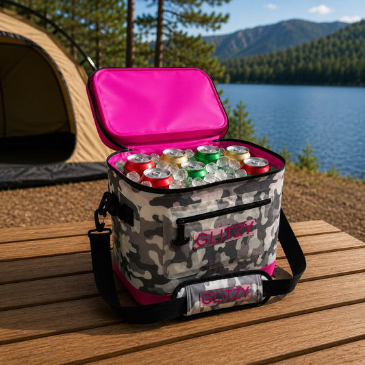 Glitzy Waterproof Cooler Bag 30L