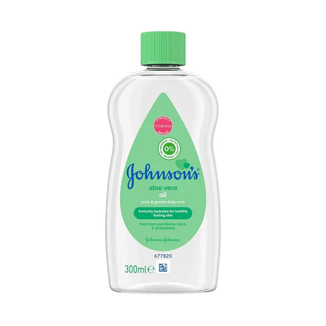 Johnson's Aloe Vera Baby Oil 300ml