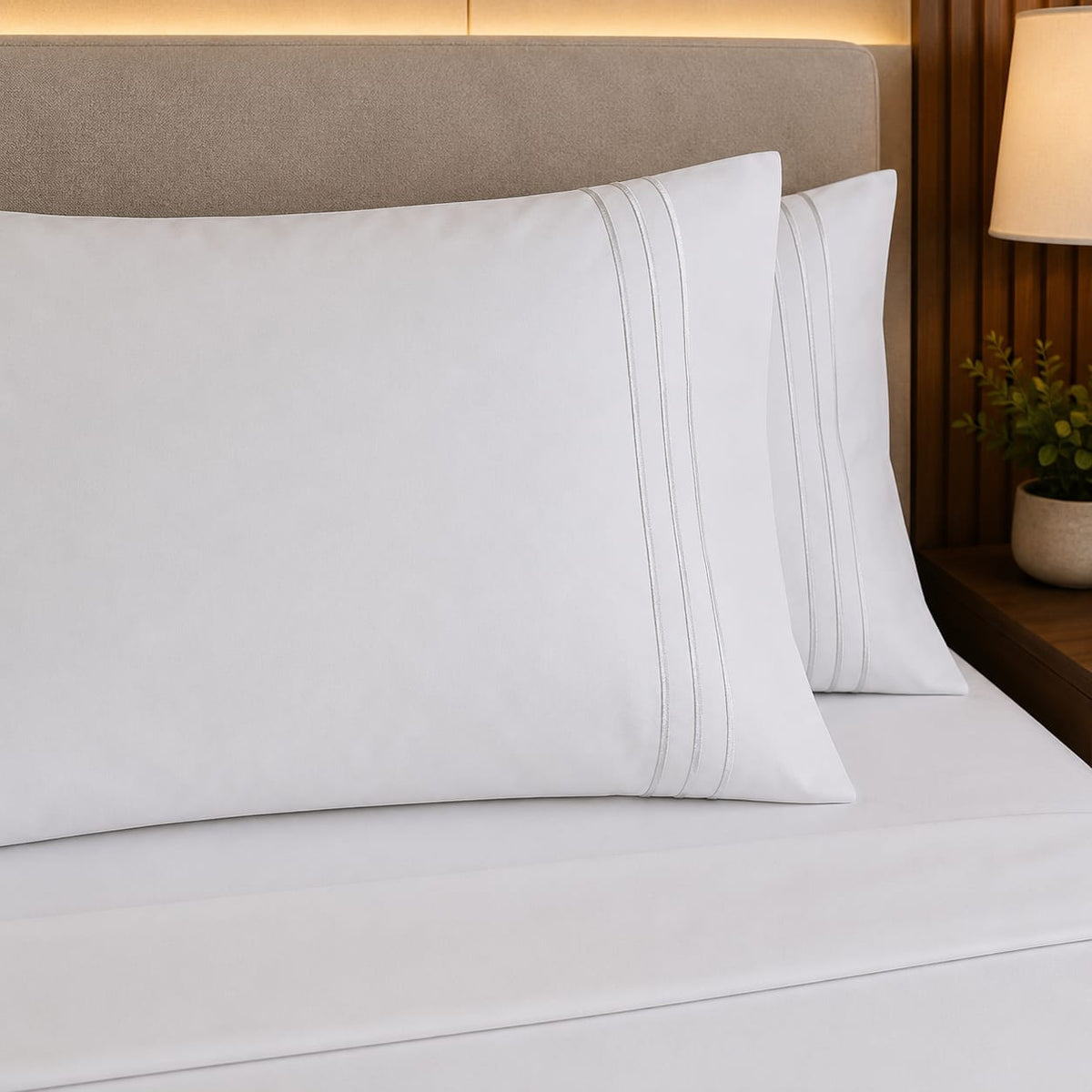 100% Microfiber 4-Piece King Bed Set (Available in 2 colors)