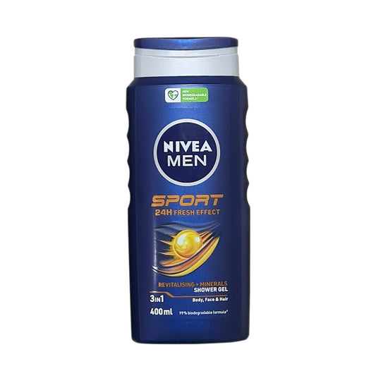 Nivea Men Sport 3in1 Shower Gel 400ml