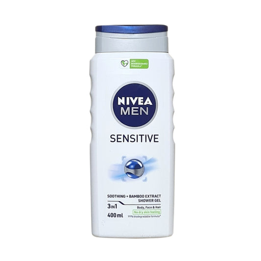 Nivea Men Sensitive 3in1 Shower Gel 400ml