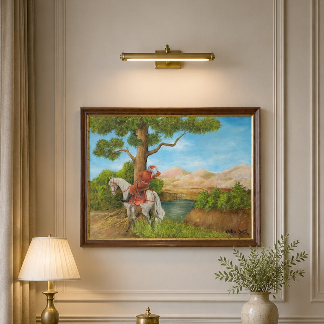 Horseback Oil Painting