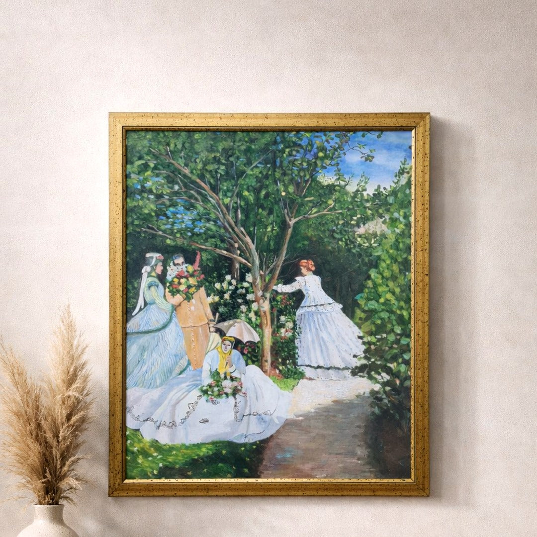 Garden Dress Painting