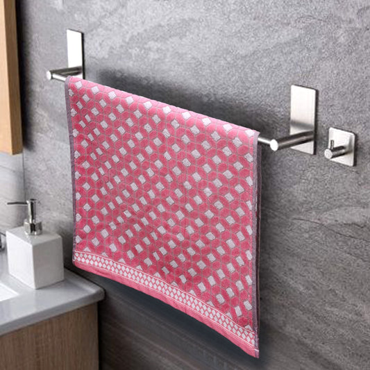 Pink Cotton Face Towel