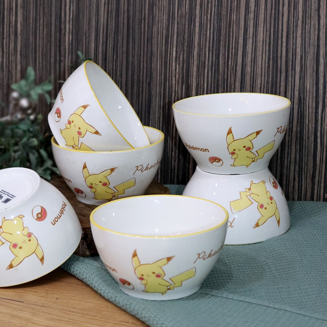 Pokemon Porcelain Bowl (6pcs)