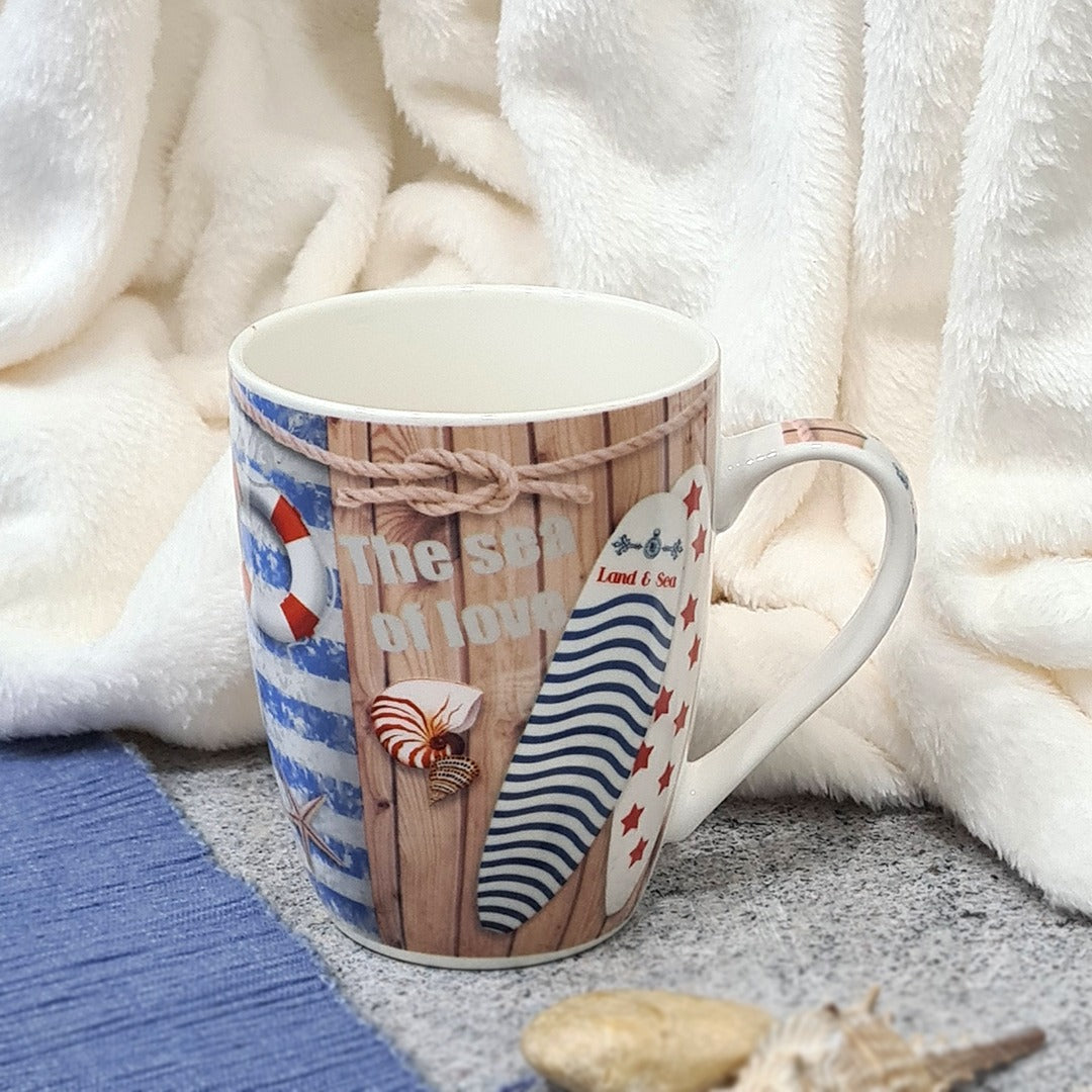 The Sea of Love Porcelain Mugs