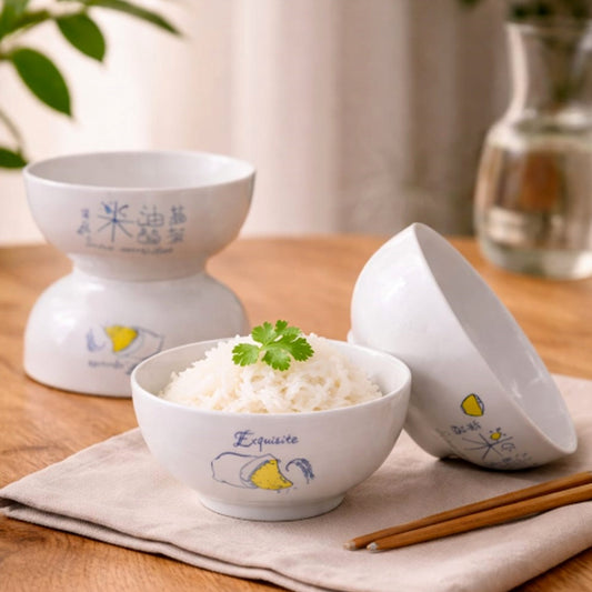 Seven Necessities Porcelain Bowl