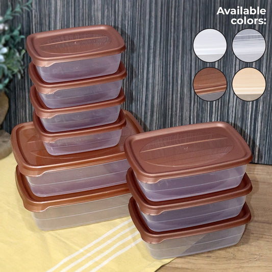Plastic Containers Set (9pcs)