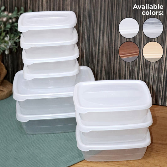 Plastic Containers Set (9pcs)