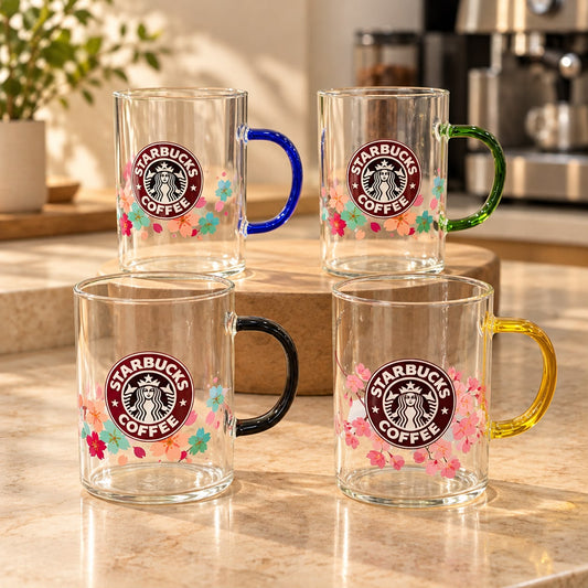 Starbucks Colorful Glass Mugs 350ml