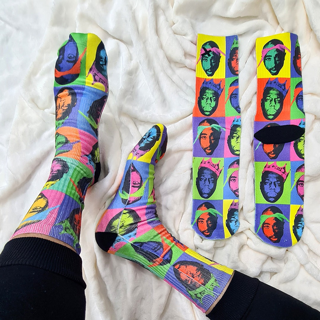 Tupac & Biggie Socks