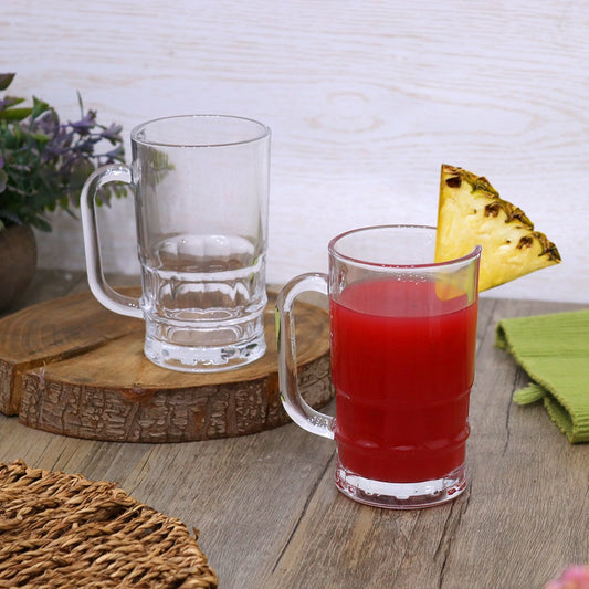 Glass Cups 335ml (2 Cups)