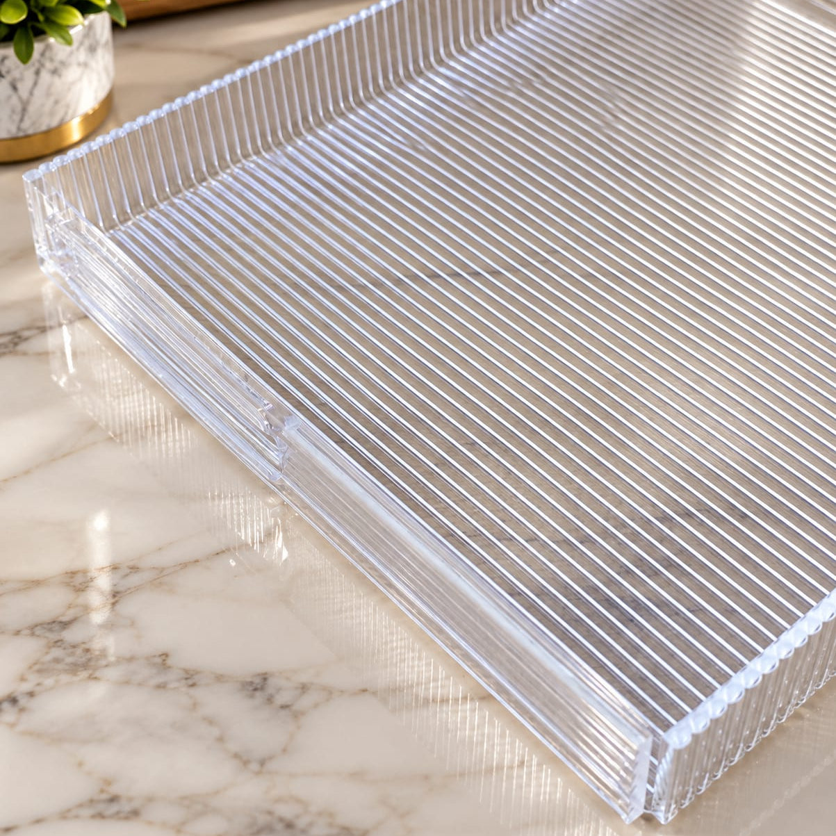 Lines Acrylic Trays Set (3pcs)