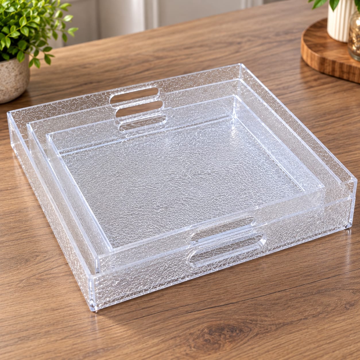 Acrylic Trays Set (3pcs)