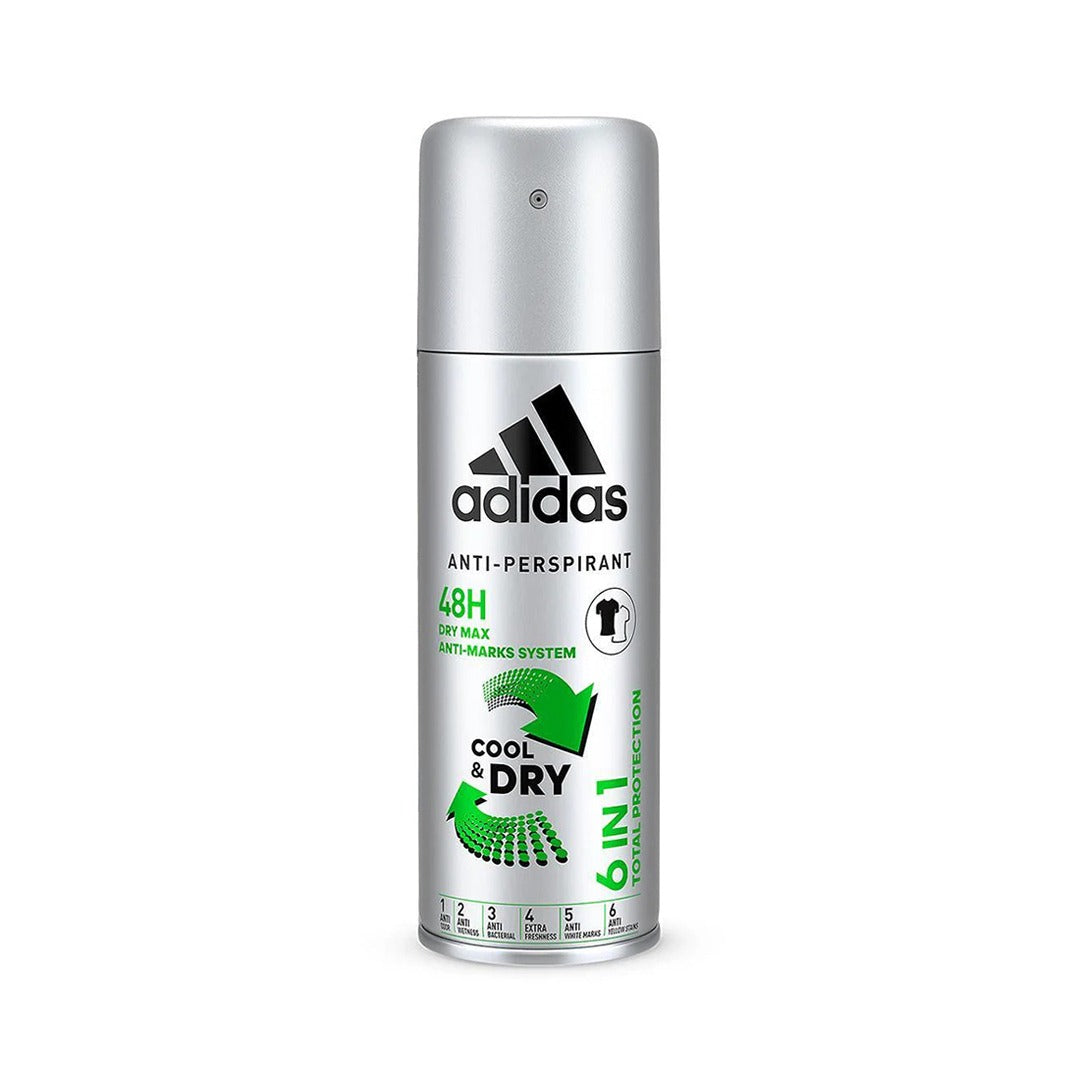 Adidas Cool & Dry 6in1 Spray Deodorant 200ml