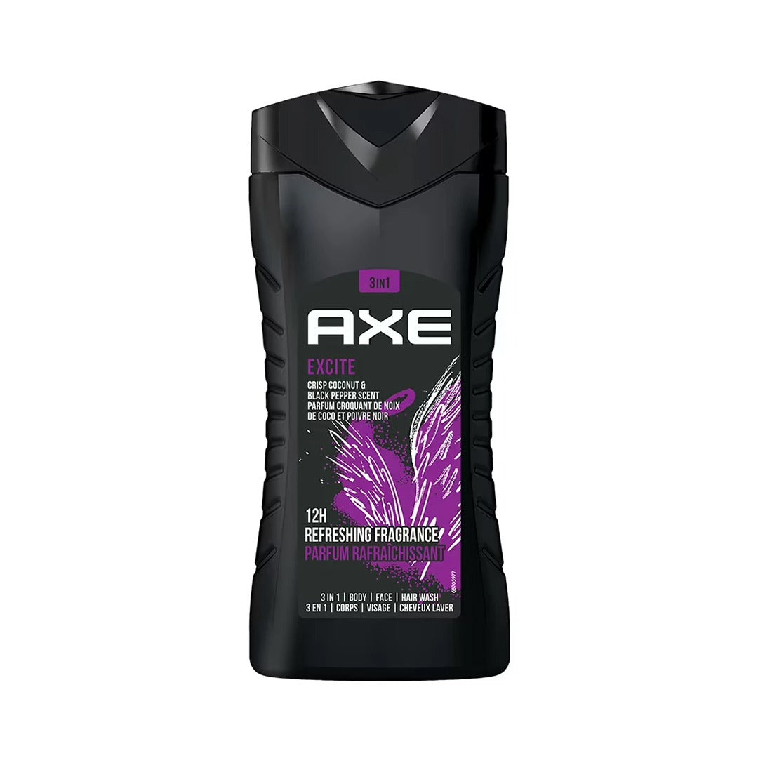 Axe Excite 3in1 Shower Gel 250ml