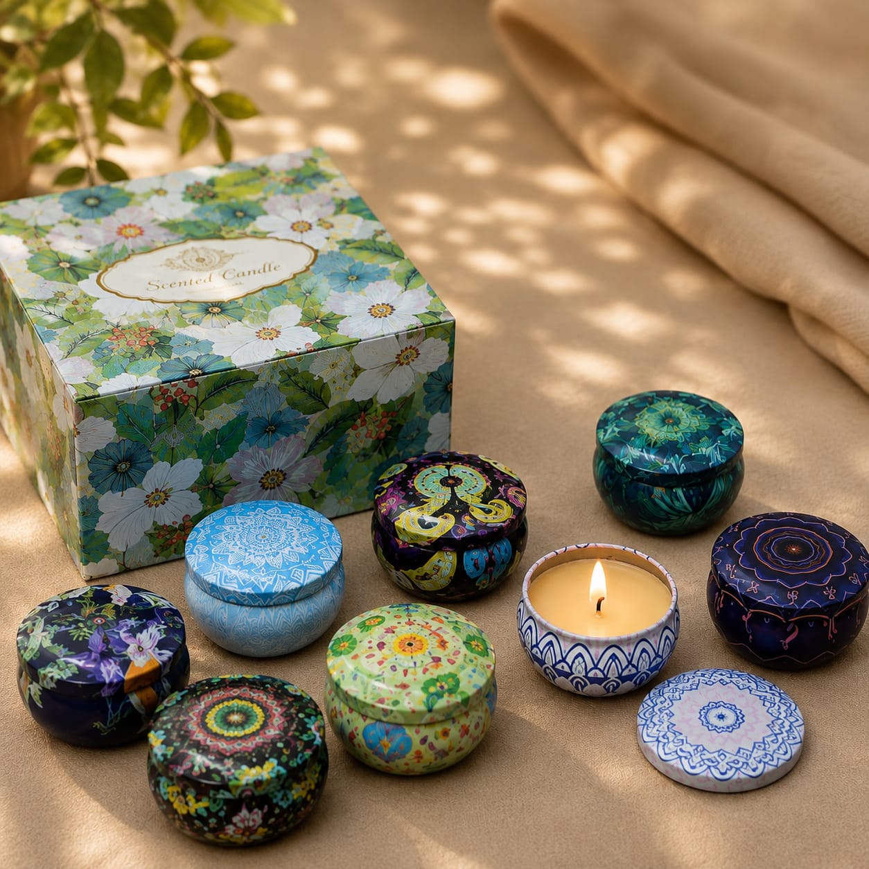 Set of Scented Candles (8pcs)