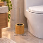 Bamboo Round Bathroom Set