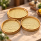 Bamboo Round Trays Set (3pcs)